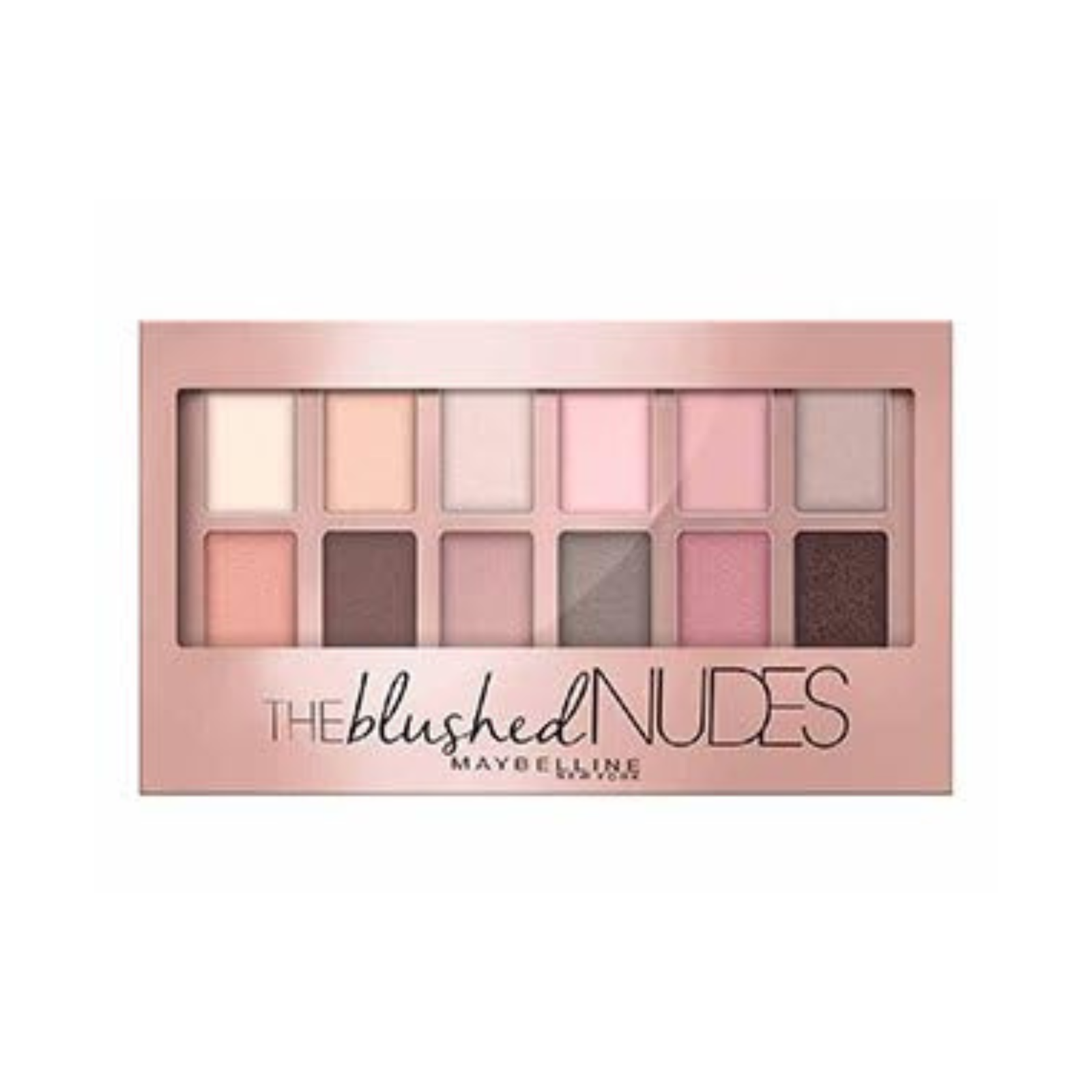Maybelline The Blushed Nudes Matte Eyeshadow Palette 9 Gm Jar, Nude