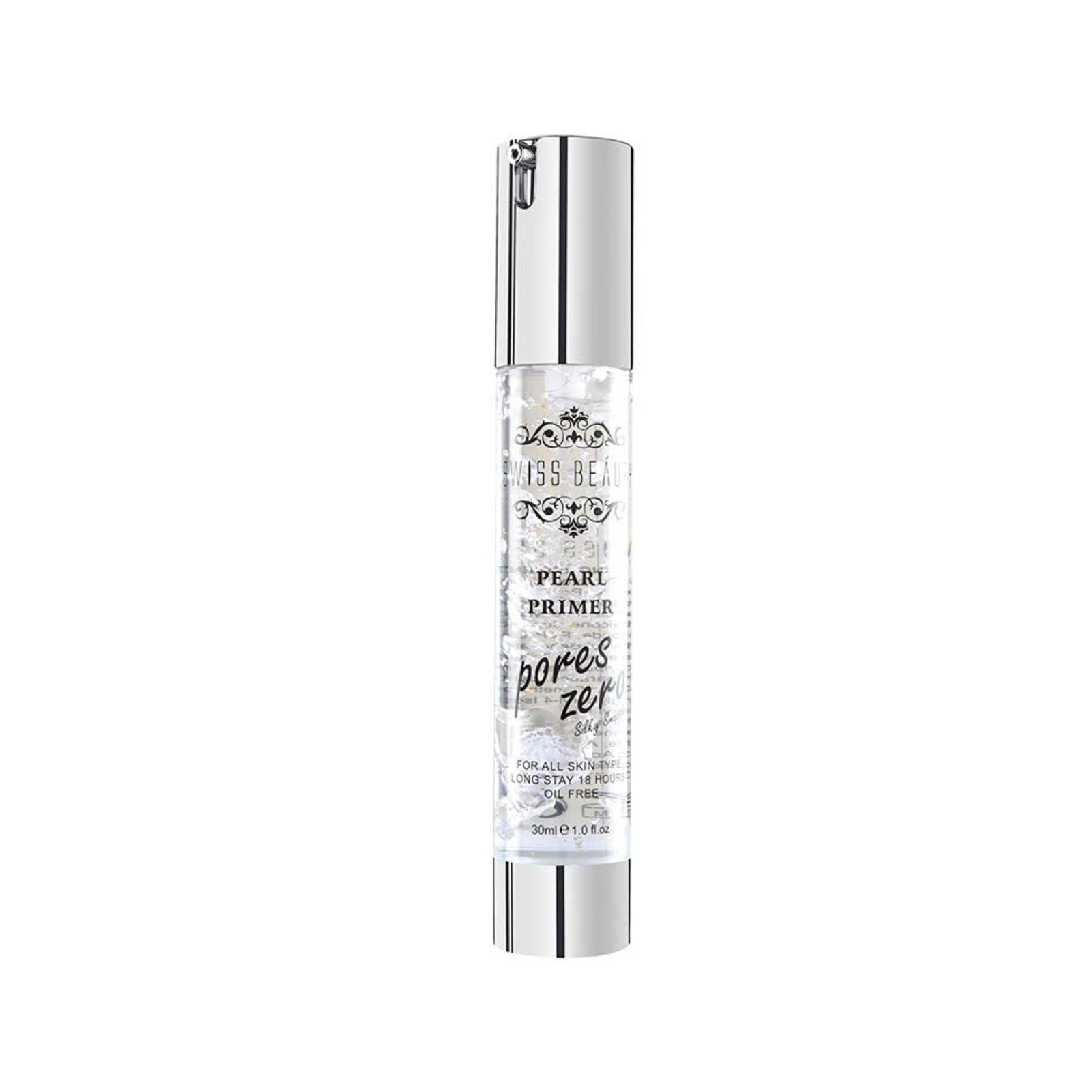 Pearl Primer, Prime Light, Face Makeup, Pearl-Pores, 30ml – Long Stay, Oil Free, All Skin Type, Primer for Face Makeup women girls ladies