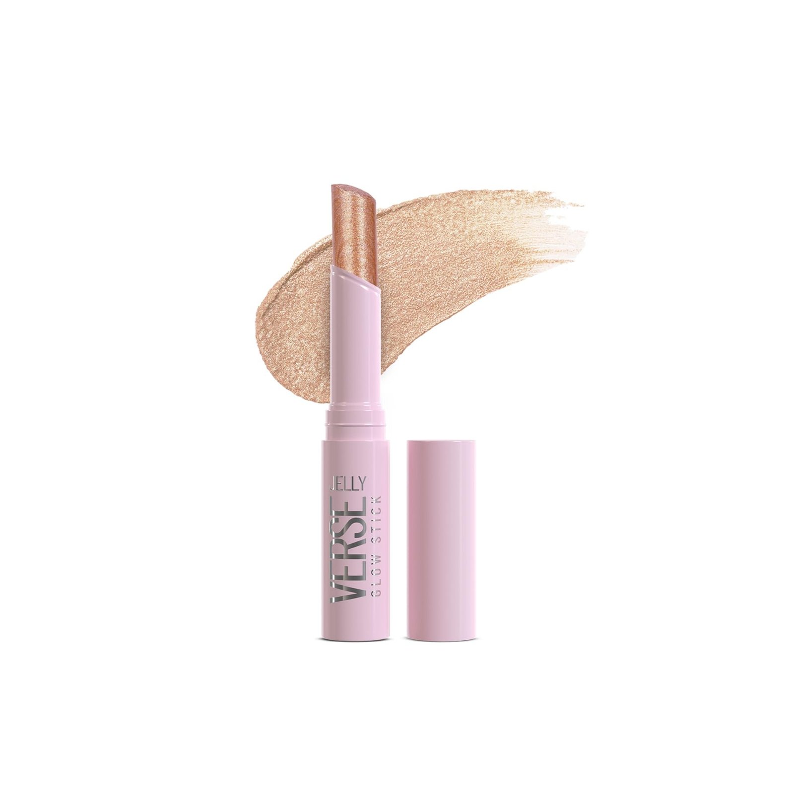 Swiss Beauty Jelly Verse Eyeshadow Glow Stick | Rich Colour Payoff | Crease-Proof | Sparkling Shine | 6 Stellar Shades | Shade- 6. Twilight Beam, 3g