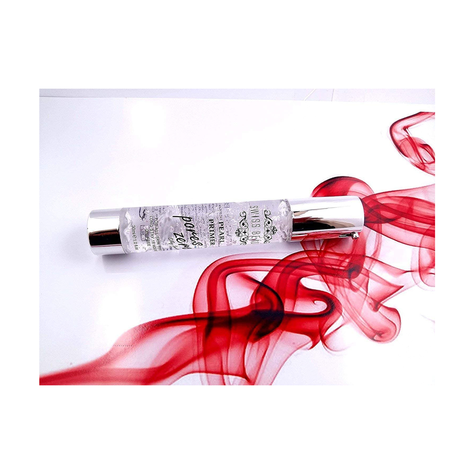 Pearl Primer, Prime Light, Face Makeup, Pearl-Pores, 30ml - Long Stay, Oil Free, All Skin Type, Primer for Face Makeup women girls ladies - Image 3