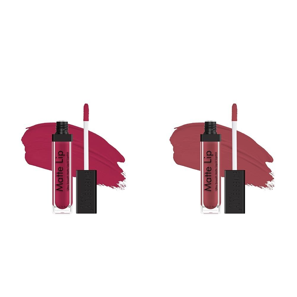 Swiss Beauty Ultra Smooth Matte Liquid Lipstick & Swiss Beauty Ultra Smooth Matte Liquid Lipstick