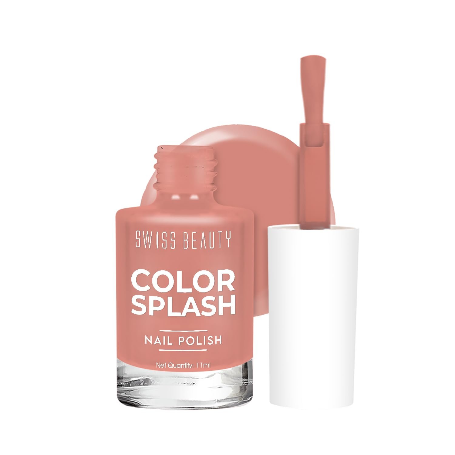 Swiss Beauty Color Splash Nail Polish with Glossy Gel Finish | Non-Chipping, Quick drying, Long-Lasting Nail paint