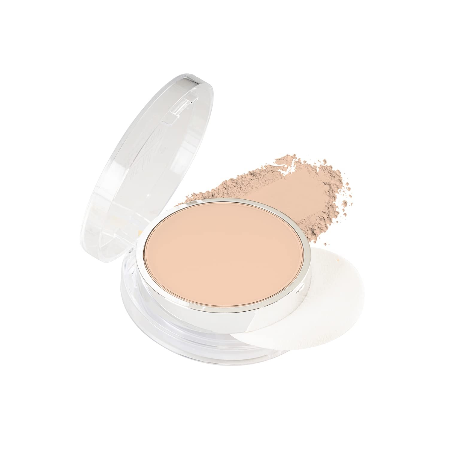 SWISS BEAUTY Prime & Fine Matte Pressed Powder For All Skin Types, Classic-Ivory, 8 G