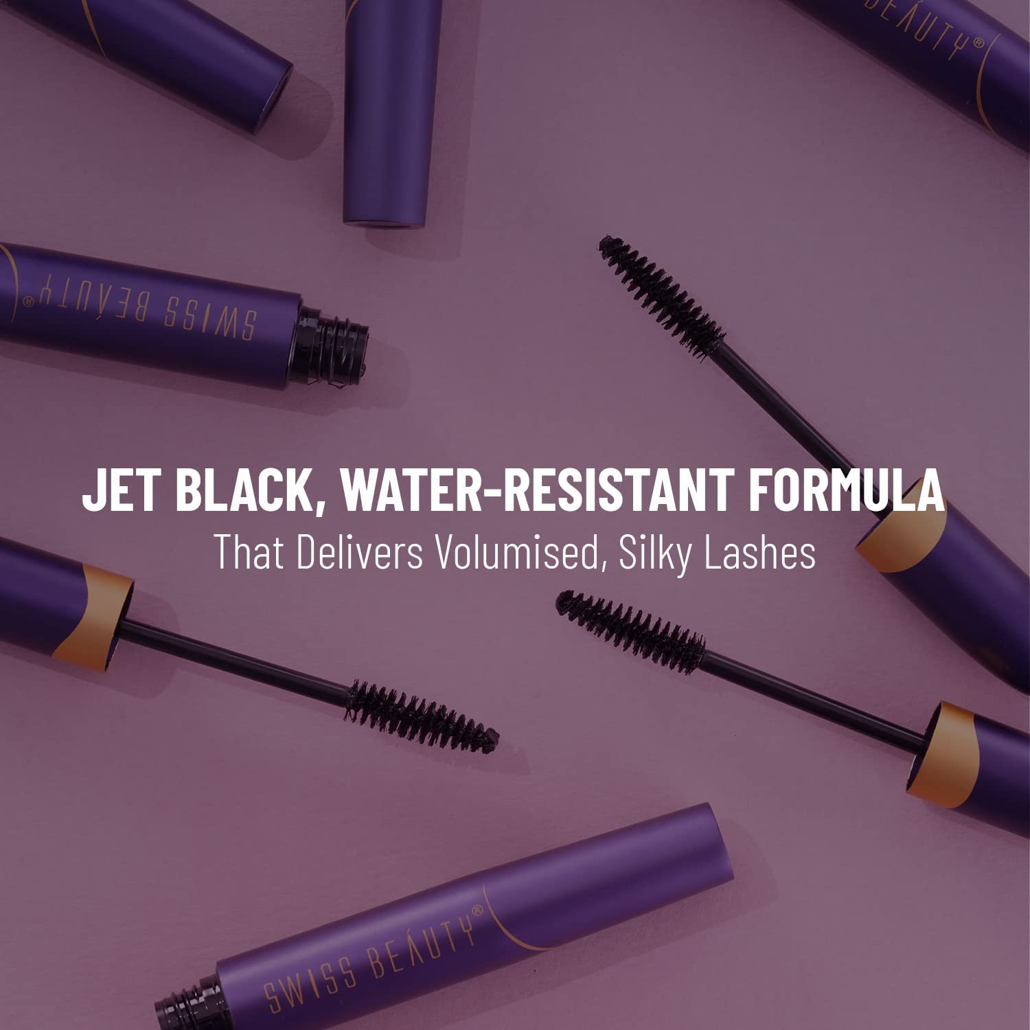 Swiss Beauty Super Lash Mascara | Instant Lift & Curl | Water-Resistant | Intense Colour Payoff | Long-Lasting | Black, 7.5Ml - Image 3