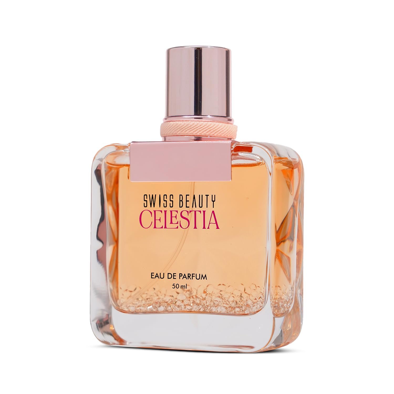 Swiss Beauty Celestia EDP | Long-Lasting Perfume | Ideal For Gifting | Everyday Wear | Top Note: Orange Blossom | Middle Notes: Coffee & Almond | Base Note: Cedar | 50ml