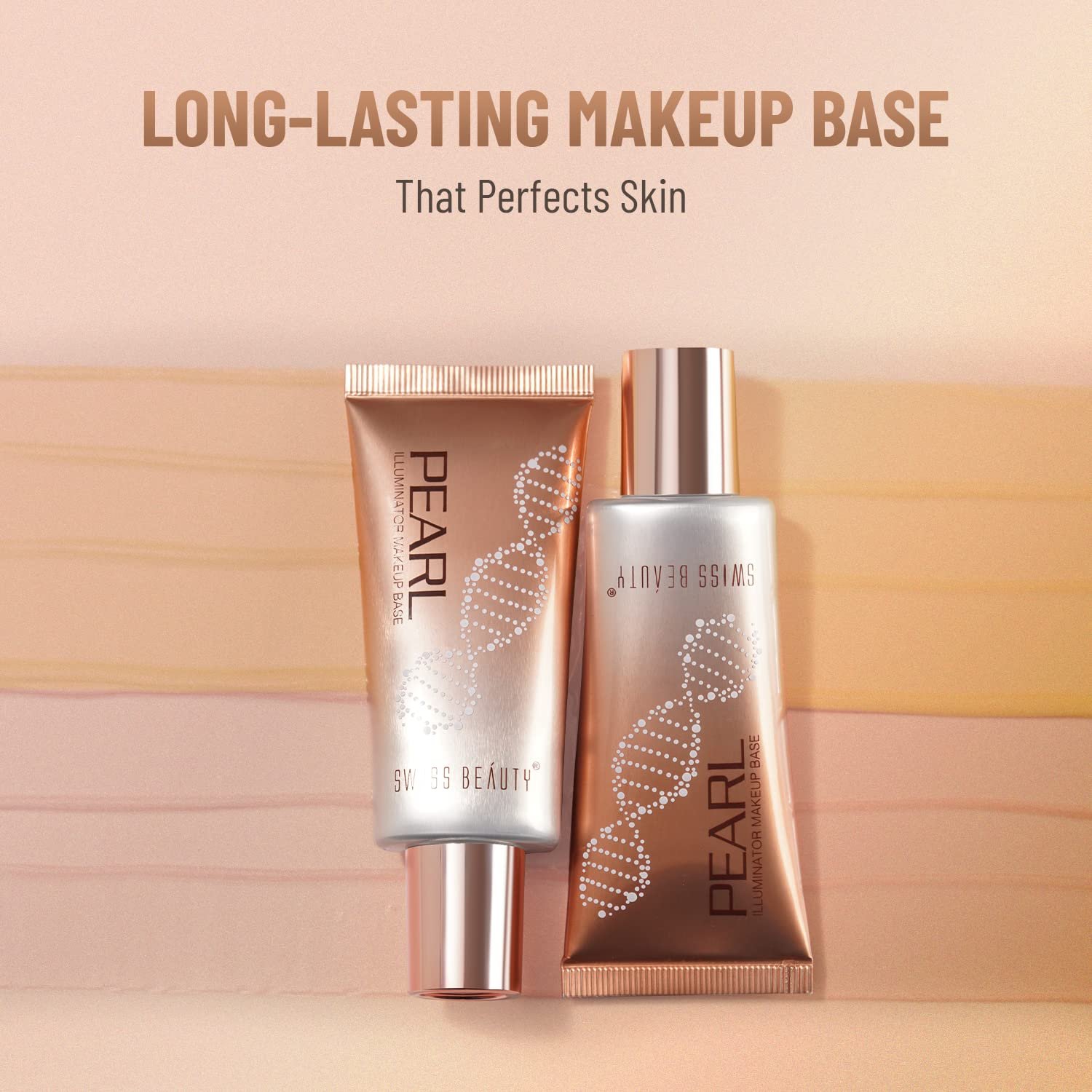 Swiss Beauty Foundation Pearl Illuminator Liquid Highlighter with radiance finish | Waterproof, Easily Blendable Illuminator for Face makeup | Shade -02, 35gm | - Image 3