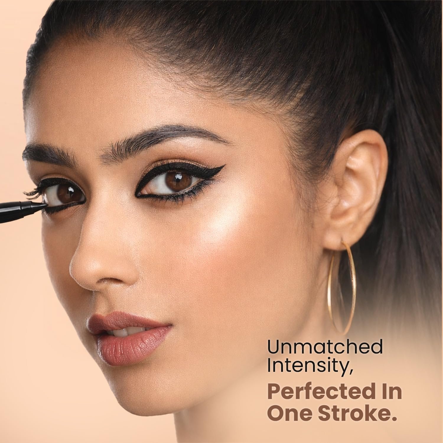 Swiss Beauty Bold & Black Kajal 24Hours Wear, Eye Makeup, Black, 1.2G - Image 4