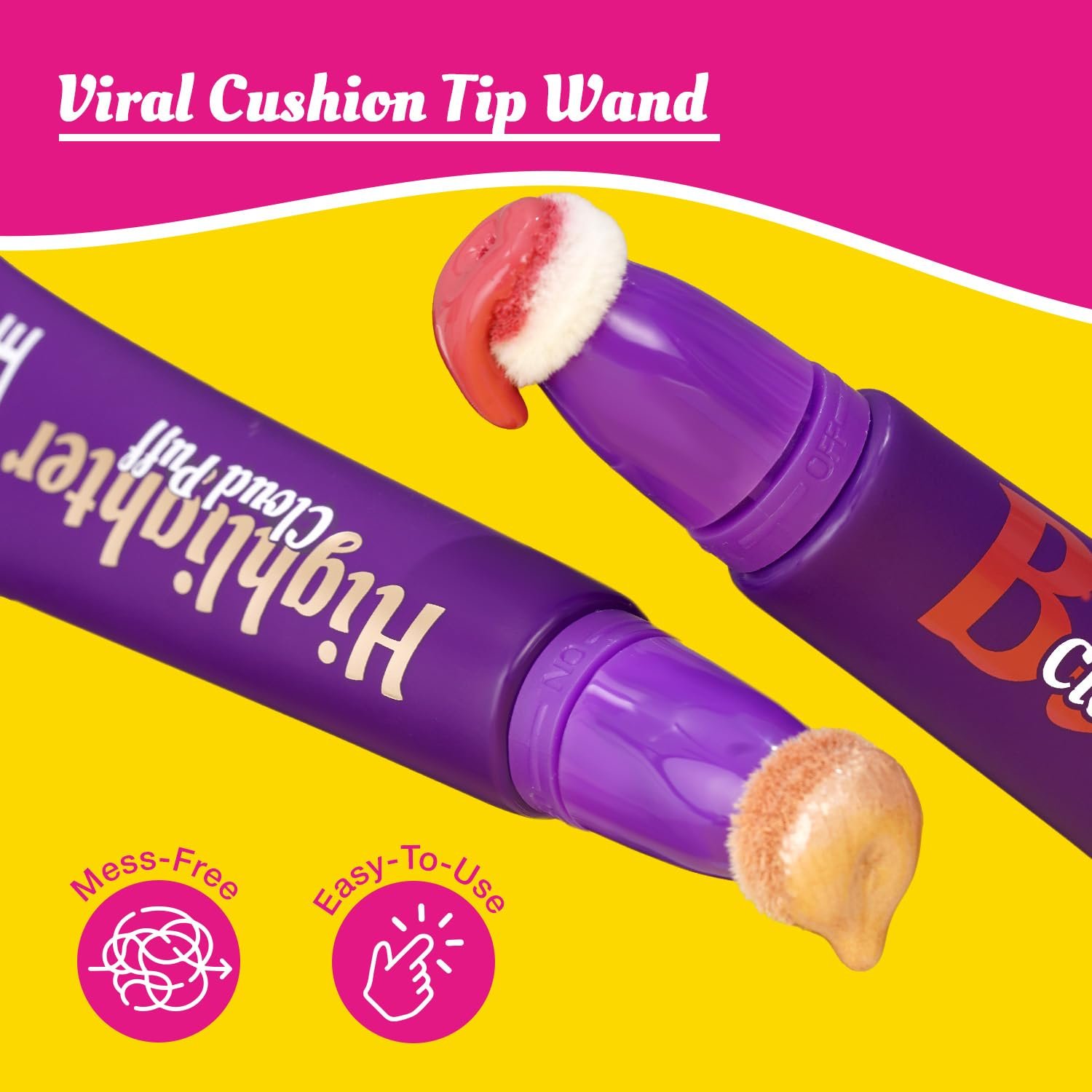 Swiss Beauty CRAZE Cloud Puff Blush | Velvety-Smooth |Ultra-Blendable | Easy To Layer |Enriched With Pomegranate Extract - Image 3