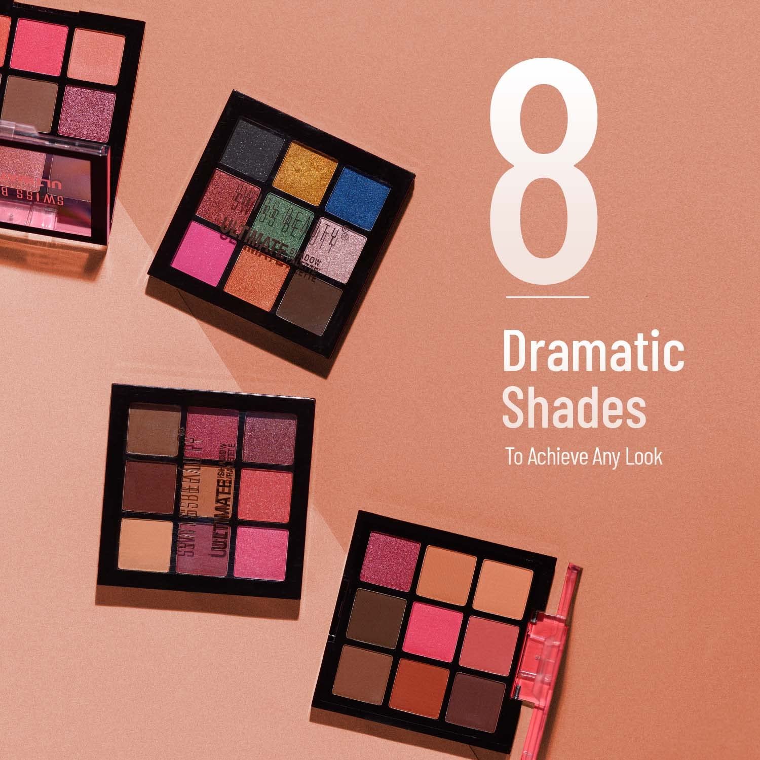 Swiss Beauty Ultimate Eyeshadow Palette Kit-4 Sb-706, Shade-04-Multicolor - Image 3