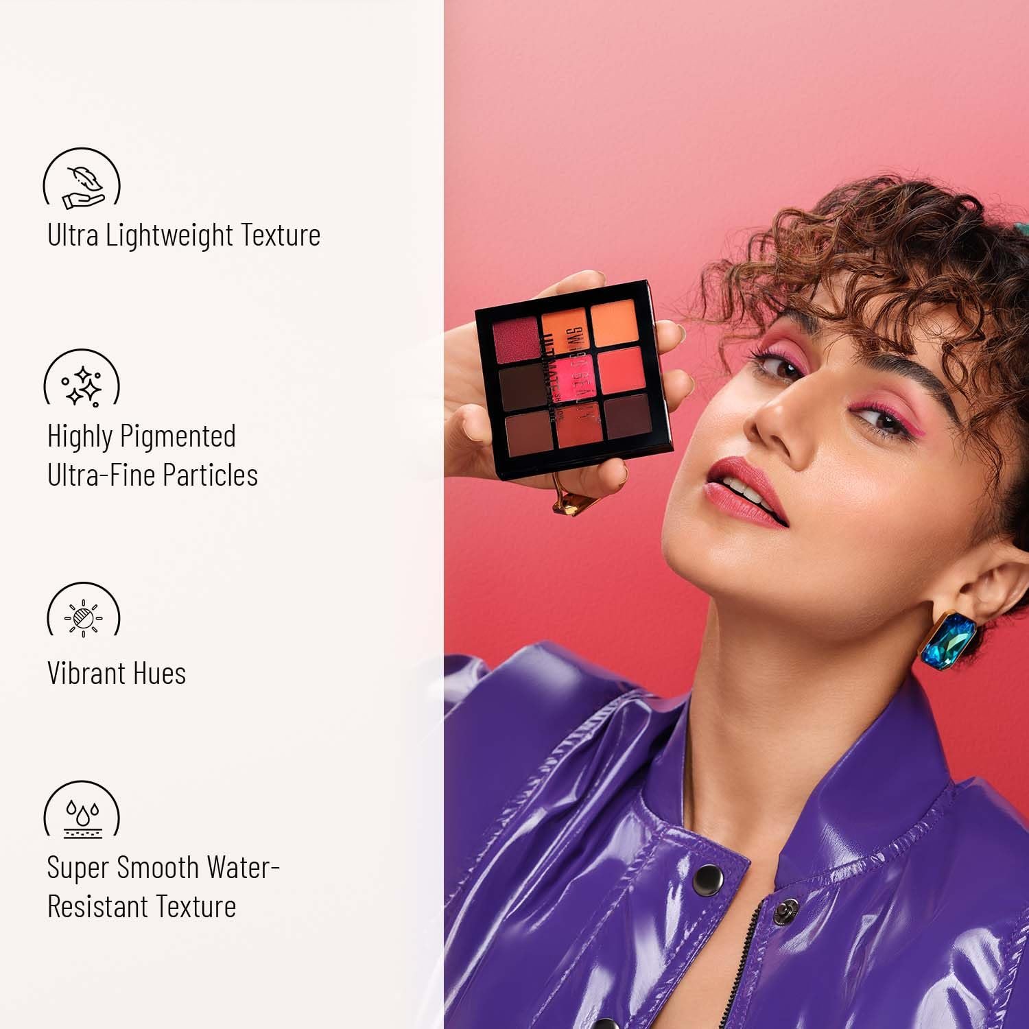 Swiss Beauty Ultimate Eyeshadow Palette Kit-4 Sb-706, Shade-04-Multicolor - Image 2