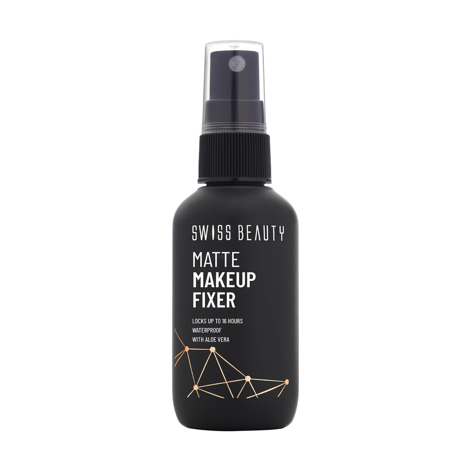 Swiss Beauty Matte Makeup Fixer | 16 Hours Matte Finish | With Vitamin E and Aloe Vera | Waterproof | 70ml