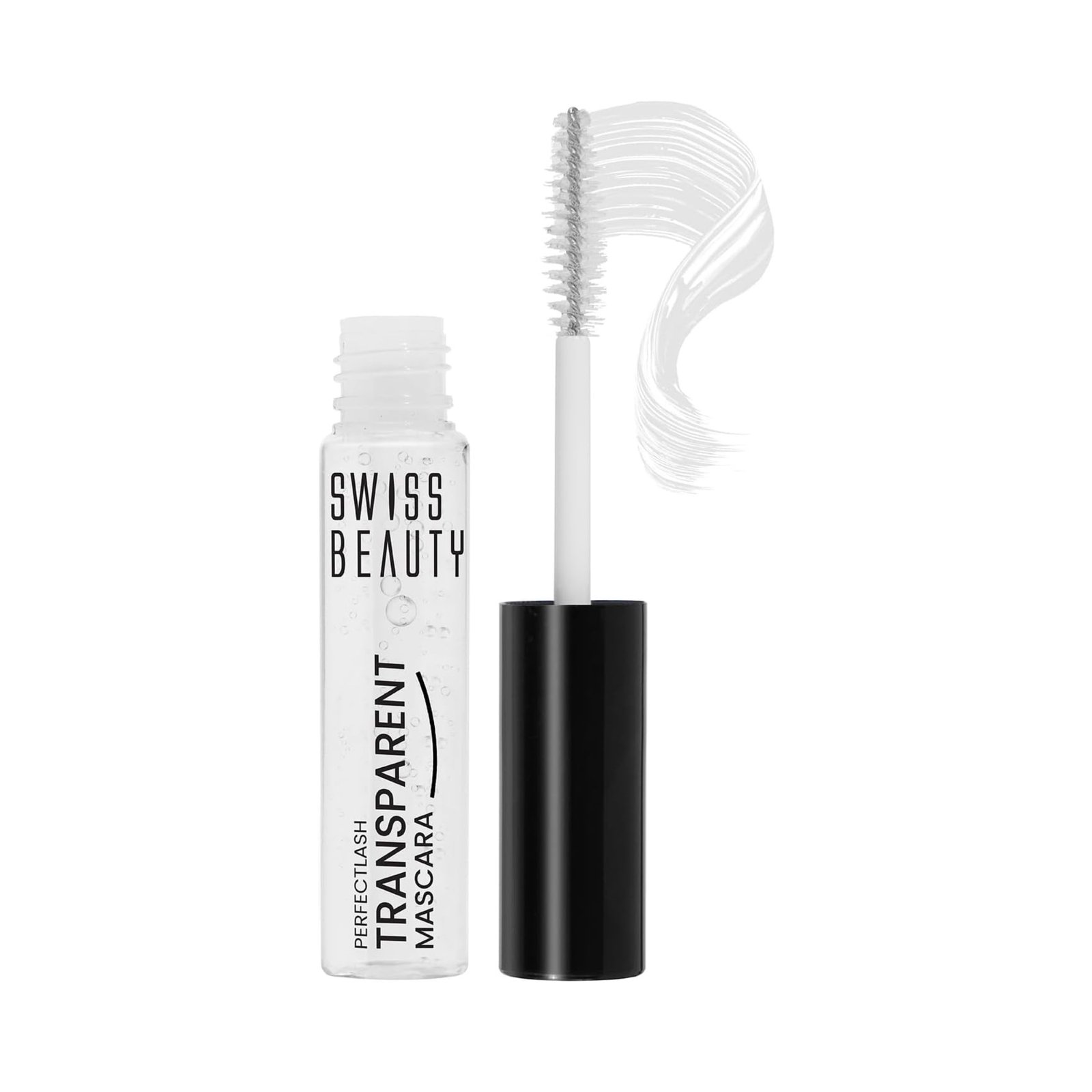 Swiss Beauty Perfect Lash Transparent Volumizing Mascara | Lightweight and Non sticky With Lash Growth Formula| 7ml
