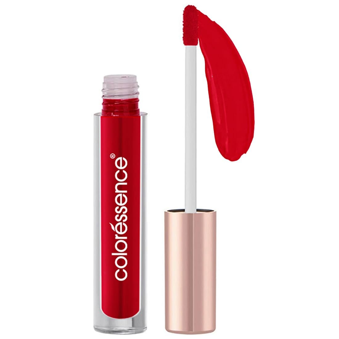 COLORESSENCE Liquid Sindoor, Red, 3ml | Quick Dry | Long Lasting | Waterproof | Sponge Tip Applicator | Highly Pigmented | Easy Application