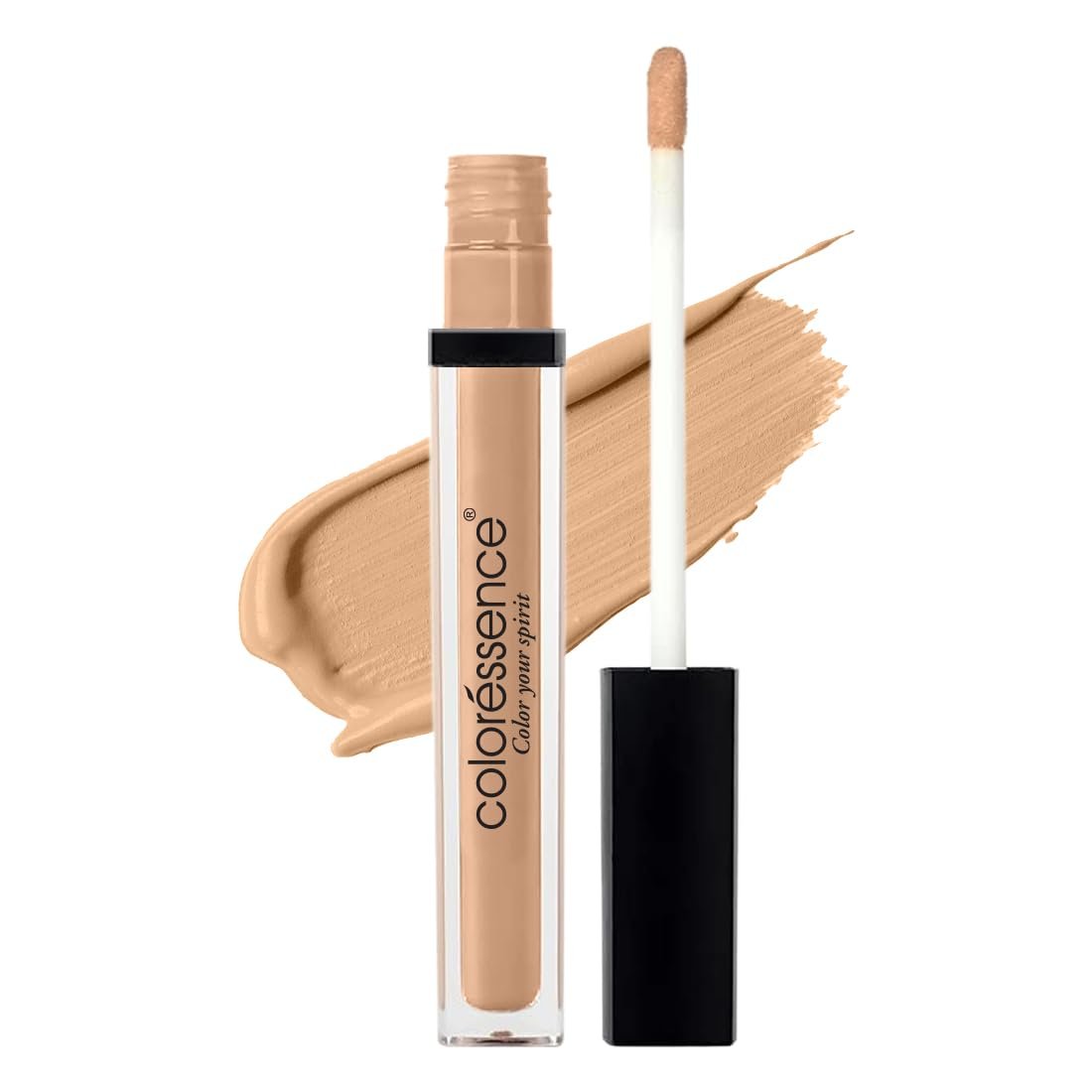 Coloressence Time to Prime Concealer, Cream Shade | Conceal Dark Circles & Blemishes | Full Coverage | Long Lasting | Infused with Vitamin-E | Hydrating Formula | Easy to Blend
