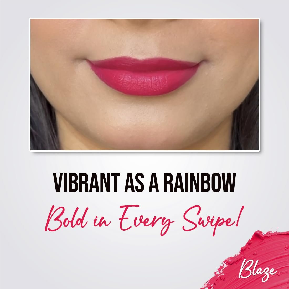 Coloressence Hydra Matte Lip Crayon Lipstick, Blaze, 1gm | Long Lasting | Matte Finish | Hydrating Formula | Smudgeproof | Sweatproof | Rich Coverage