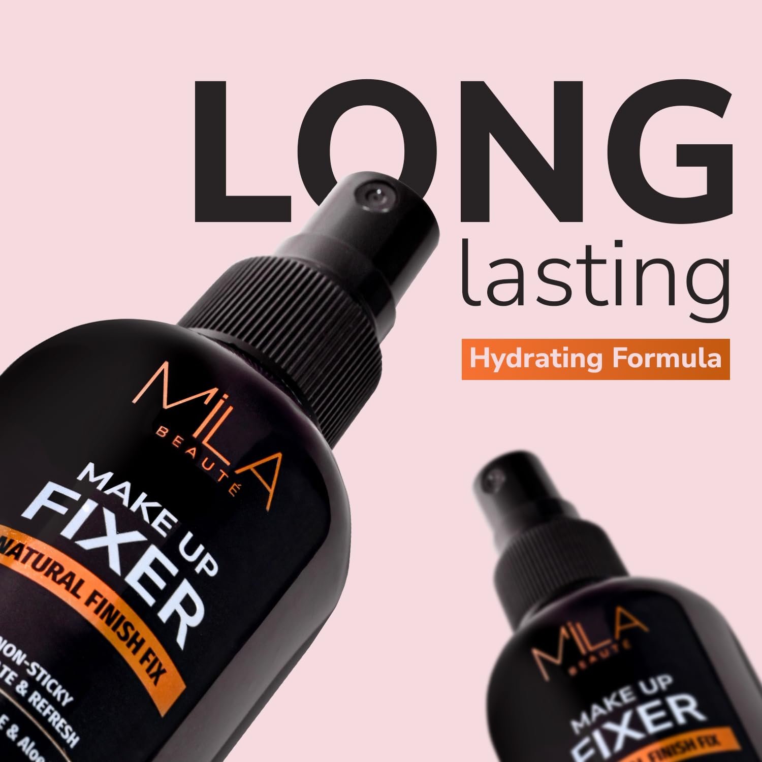 Mila Beauté Make Up Fixer – Natural Finish Fix, 75ml - Image 2