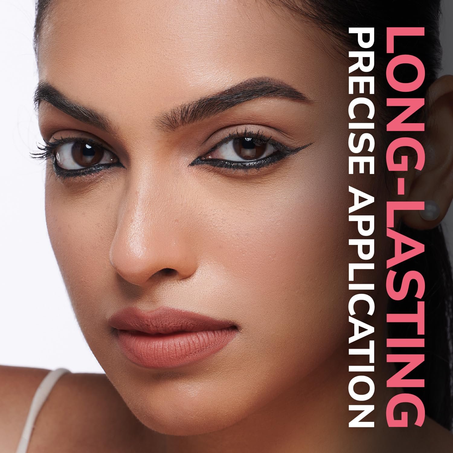 MILA BEAUTÉ Ultimate Eyeliner | Water Resistant & Quick Dying Eyeliner | Intense Color with Long Lasting Formula | 6ml Black - Image 3