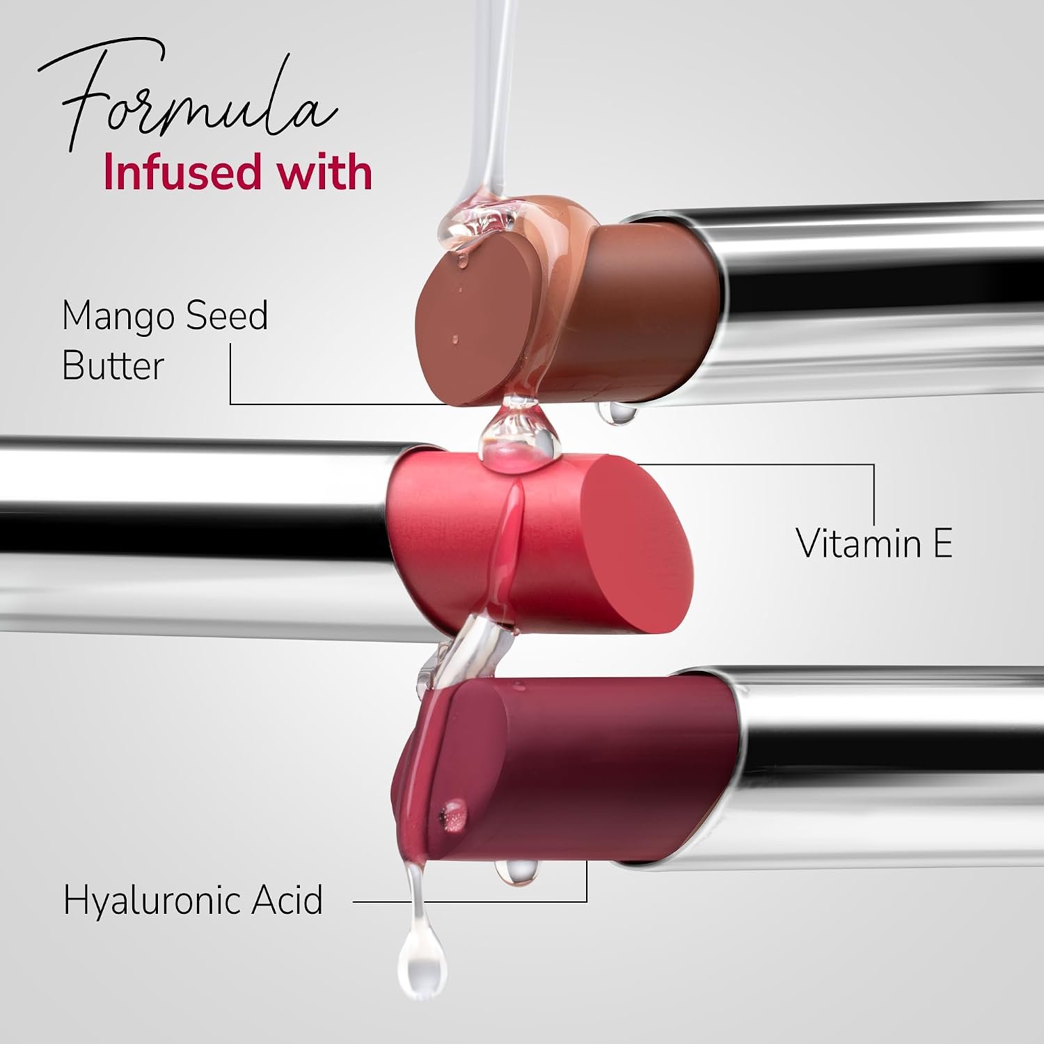 Mila Beauté 24 Hrs Locked In Lips Transfer Proof Lipstick | Enriched With Mango Seed Butter & Hyaluronic Acid | Transfer Proof Formula with Velvety Texture | Smudge Proof & Highly Pigmented | Shade – (Floral Pink, 3.2g)