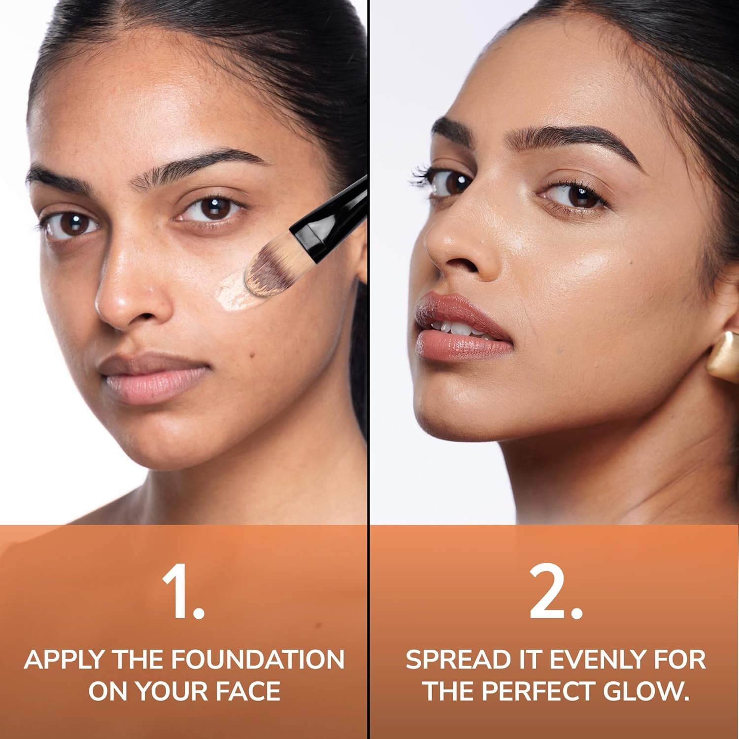 Mila Beauté Longwear Weightless Foundation | Matt Finish With SPF 15 and Vitamin E | Water Resistant Buildable Formula & Super Light | Liquid Foundation | Shade - (102 Ivory, 30ml) - Image 4