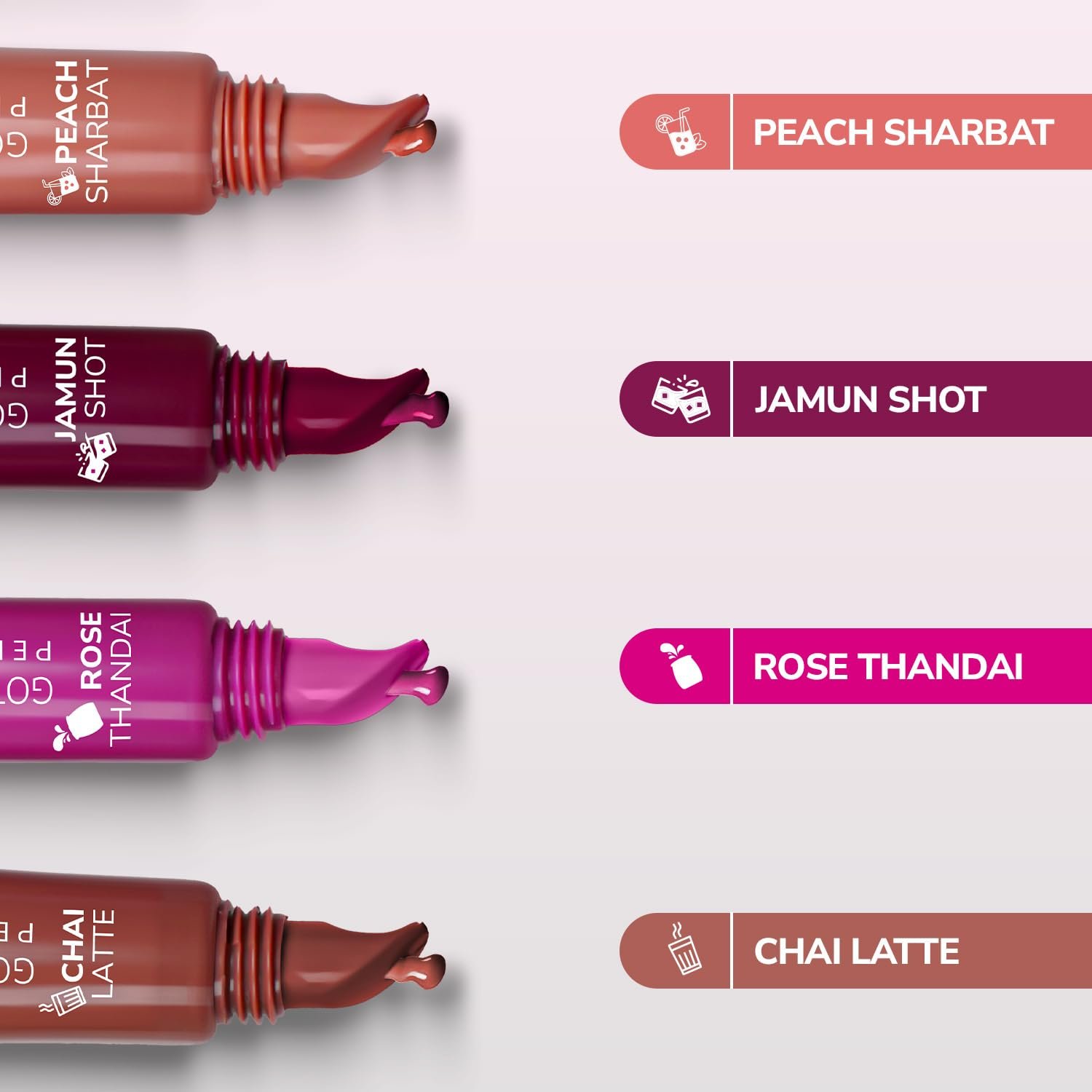 Mila Beauté Peptide Lip Gloss Balm I With SPF & Hyaluronic Acid I Plump & Fuller Lips I Hydrating & Shiny Lip Balm Non Sticky I Highly Pigmented I Soft & Nourished Lips - Peach Sharbat - Image 5
