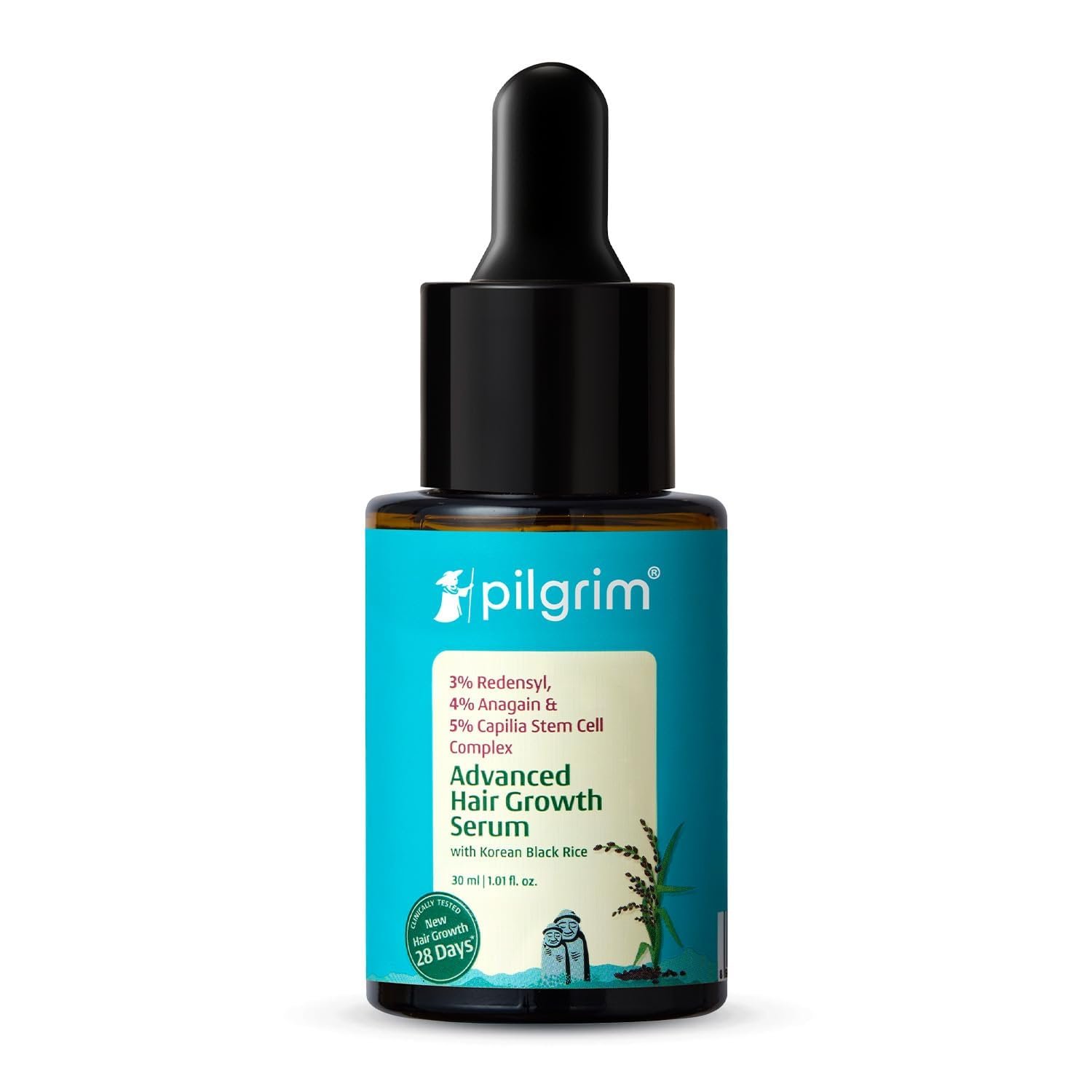 Pilgrim Advanced Hair Growth Serum with 3% Redensyl & 4% AnaGain -30ml - Image 8