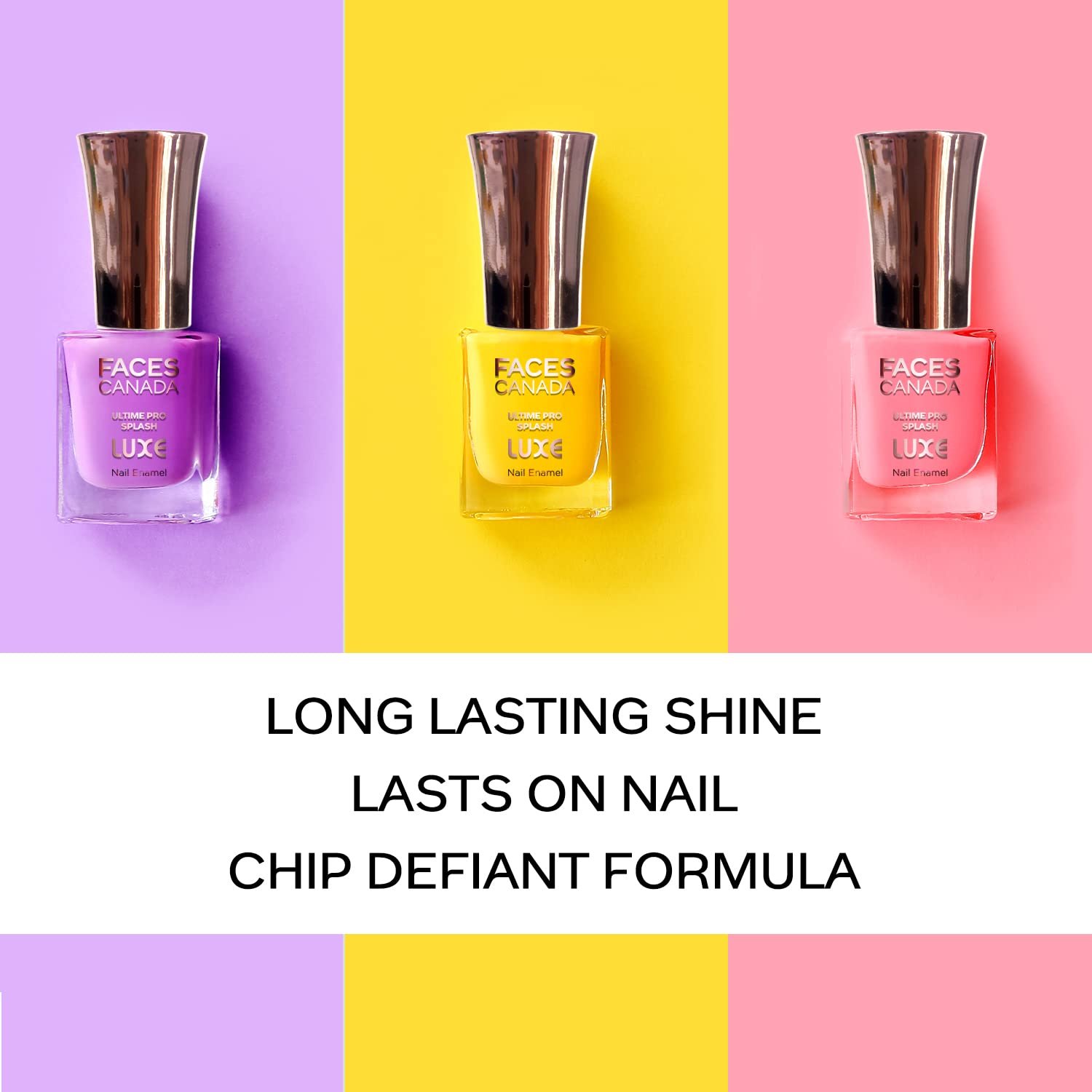 FACES CANADA Ultime Pro Splash Luxe Nail Enamel – Old Money L50 | Glossy Finish Nail Polish | Quick-Drying & Long-Lasting Formula | High Shine | Chip-Defiant & Even Finish | One-Stroke Smooth Application | 100% Vegan, 21-Free, Cruelty-Free, Ethanol-Free & Non-Toxic | 12 ml