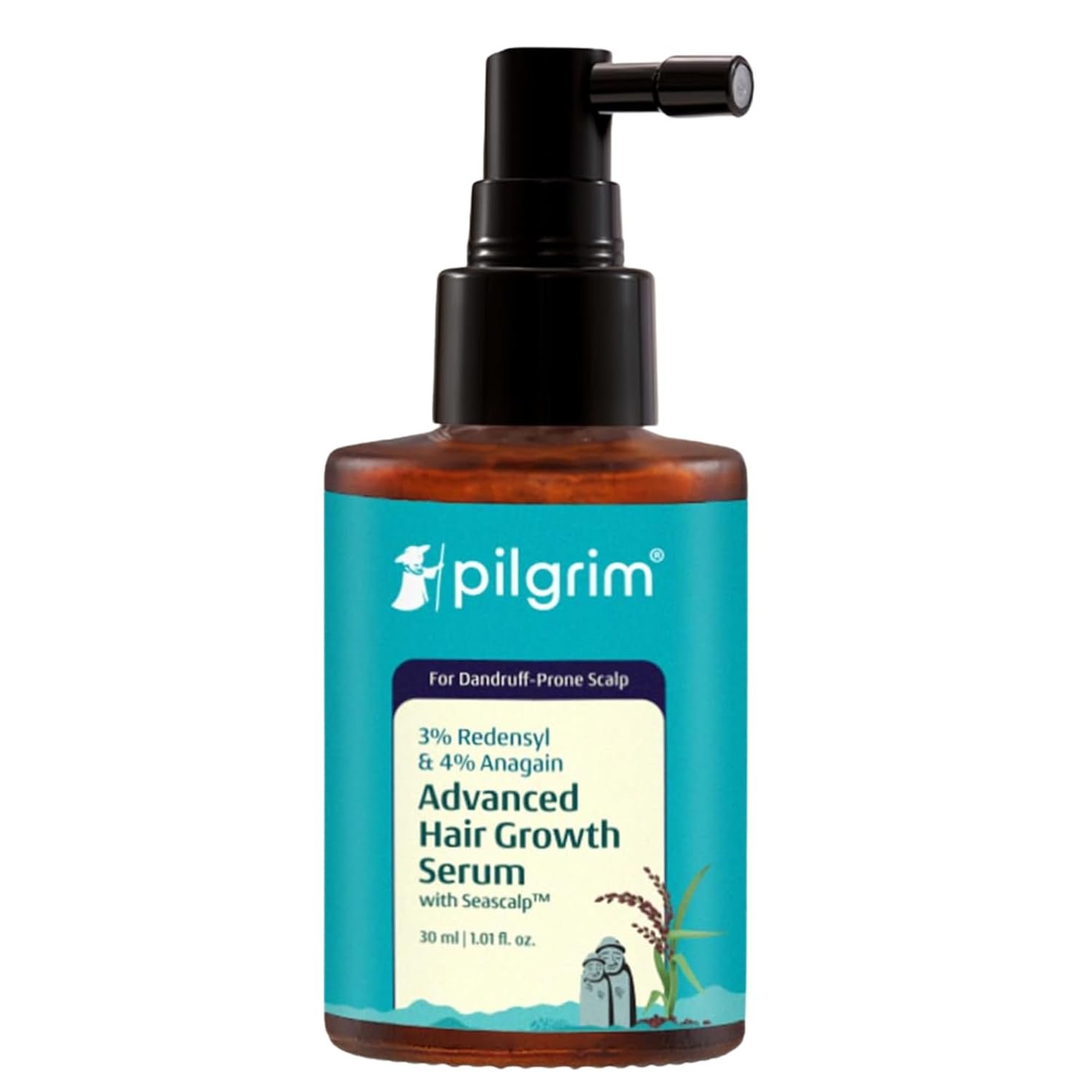 Pilgrim Advanced Hair Growth Serum for Dandruff Prone Scalp – 30ml