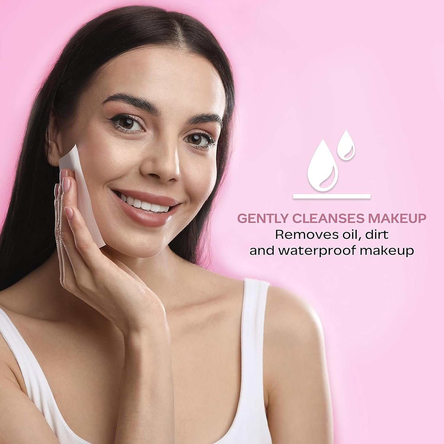 FACES Fresh Clean Glow Makeup Remover Wipes (30 Count) - Image 3