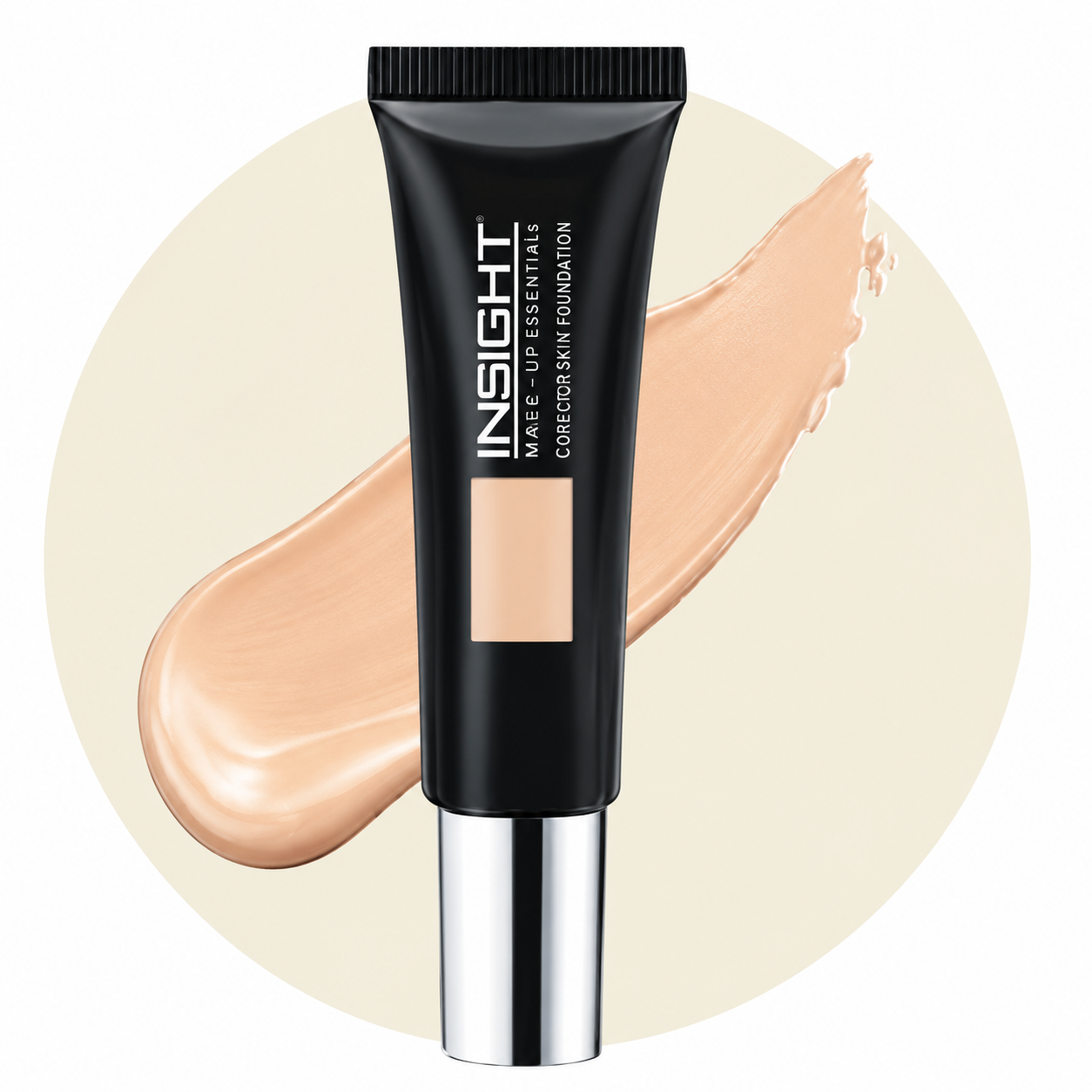 INSIGHT Cosmetics Concealer Foundation | 2-in-1 Cream Concealer & Foundation | Full Coverage Makeup Base | Long-Lasting Formula | Helps Conceal Blemishes, Spots & Dark Circles | Smooth & Natural-Looking Finish | Helps Even Skin Tone | Moisturizing Formula | 20 ml InsightCosmetics
