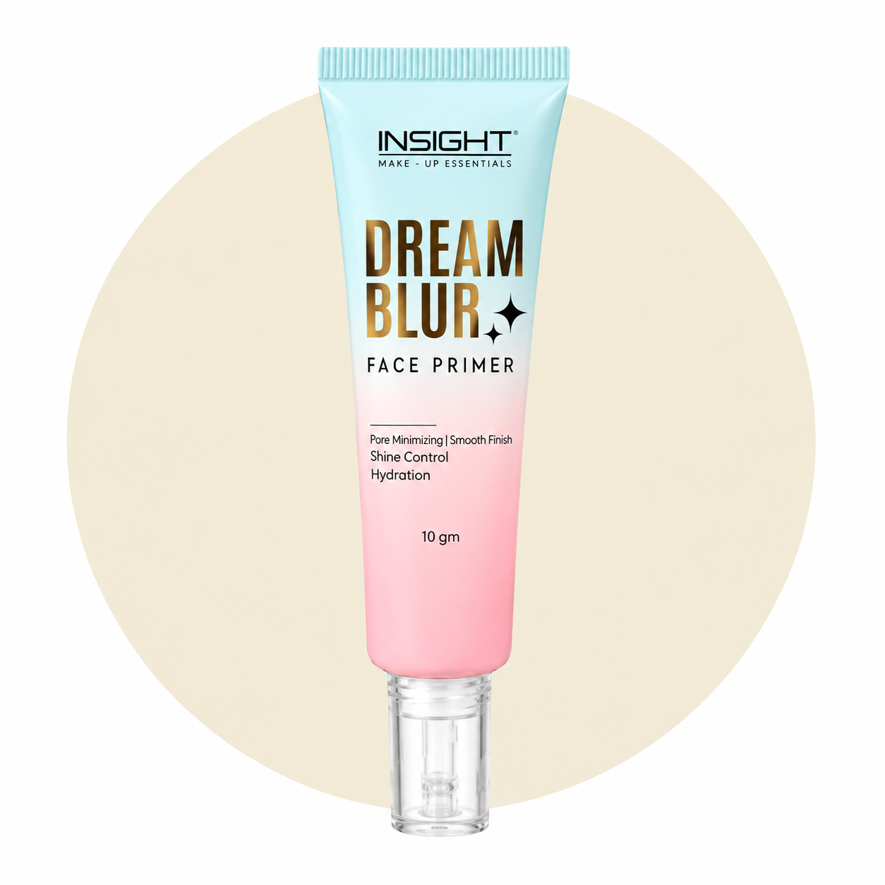INSIGHT Cosmetics Dream Blur Face Primer | Pore Minimizing Primer | Smooth Finish | Shine Control | Hydrating Formula | Lightweight Makeup Base | Helps Create a Smooth & Refined-Looking Complexion | 10 g
