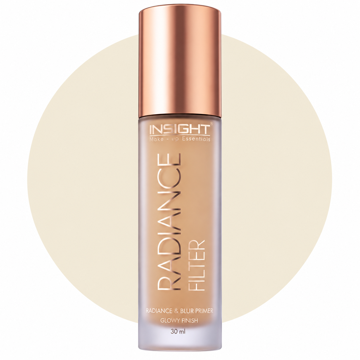INSIGHT Cosmetics Radiance Filter | Illuminating Face Makeup Base | Radiant Glow Enhancer | Lightweight Liquid Formula | Smooth, Luminous Finish | Enhances the Appearance of Skin Radiance | Suitable for Everyday Makeup & Special Occasions